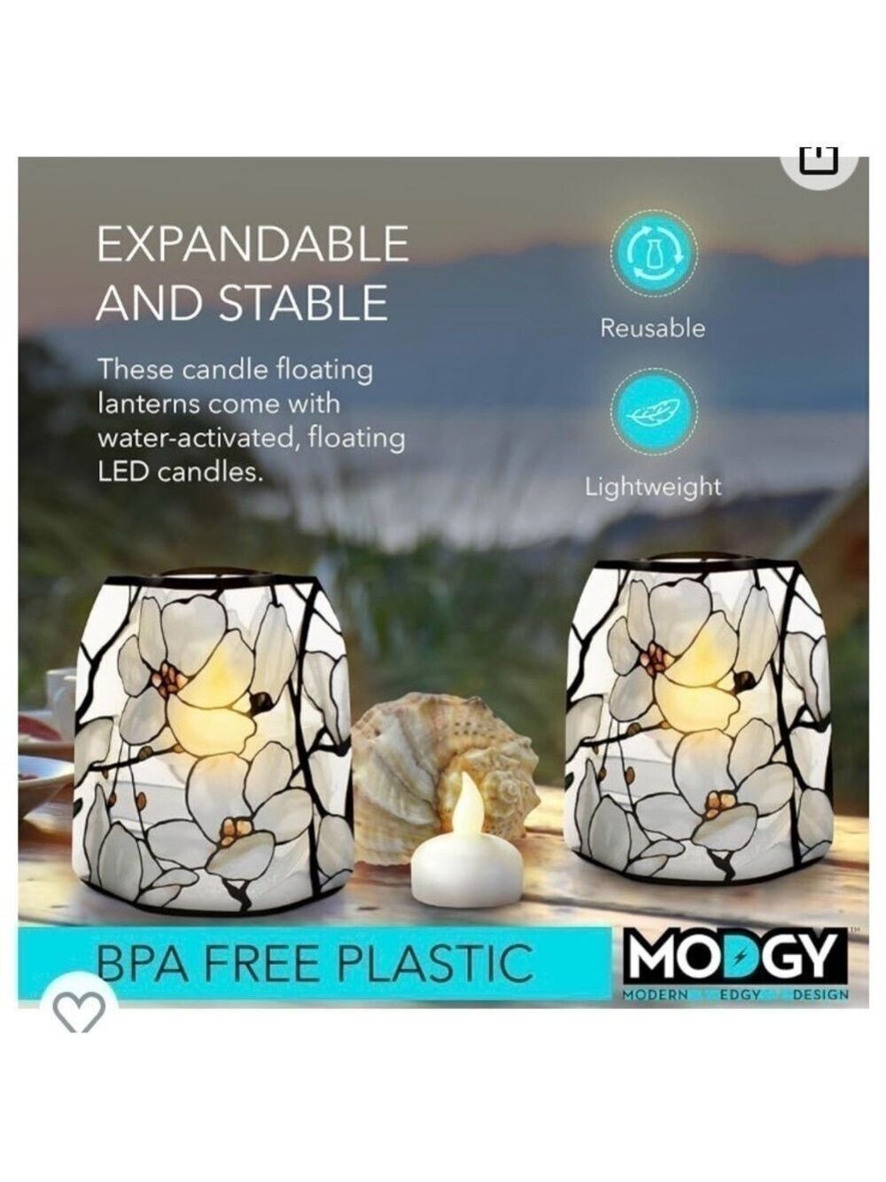 Modgy Luminary Lanterns NIB